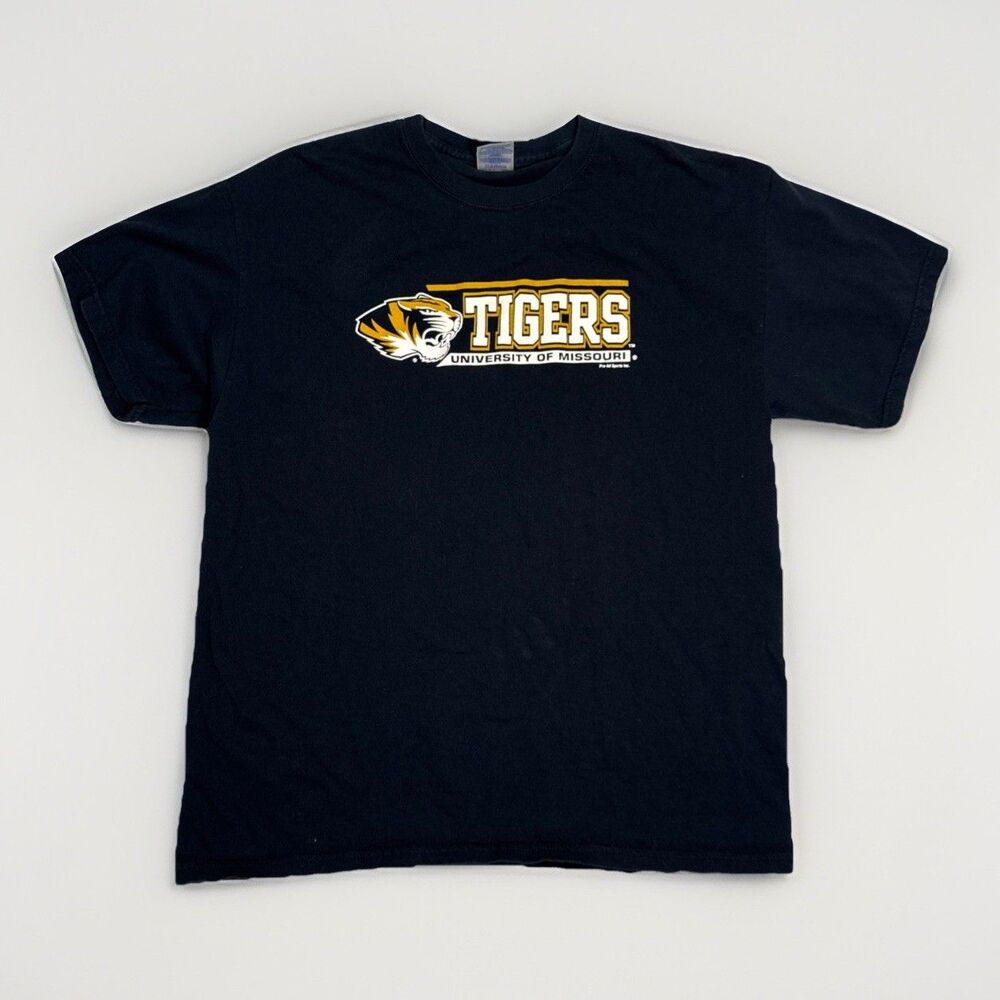 t-shirt size Large university of Missouri tigers Unisex Adults Very Good Cond